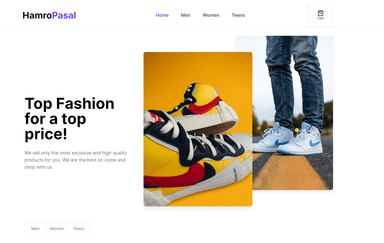 A fullstack ecommerce website with payment integration