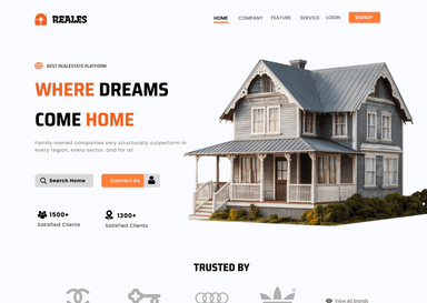 Realestate ui design